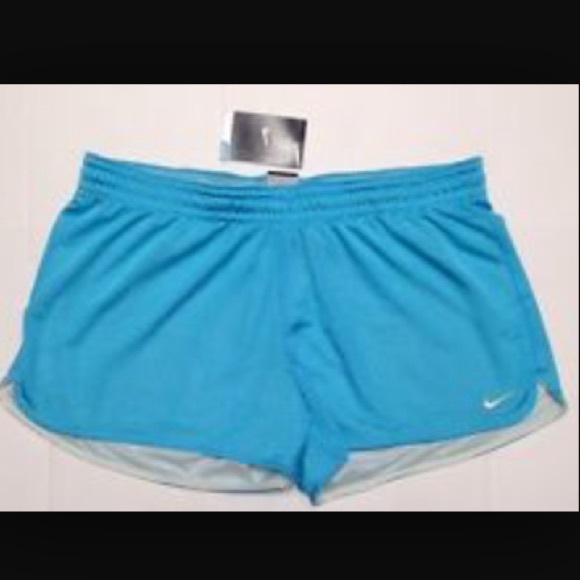 Nike dri fit bright blue short