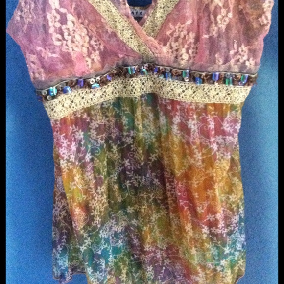 hippy summer tank - Picture 3 of 4