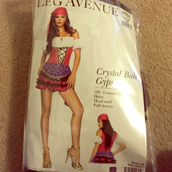 Crystal ball gypsy Halloween