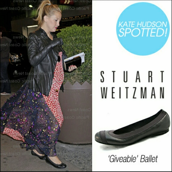Stuart Weitzman 'Giveable' Narrow Flat - Picture 2 of 3