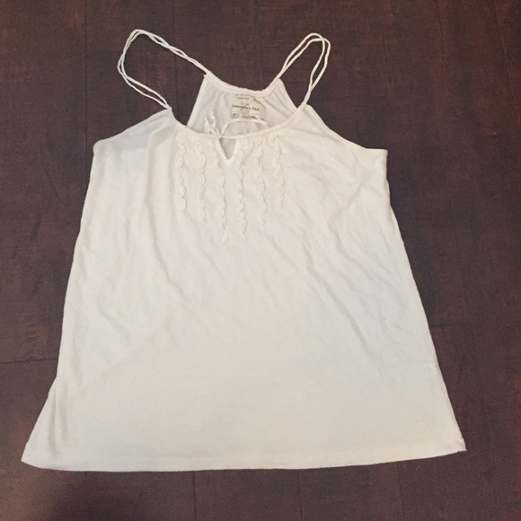 White Abercrombie & Fitch Top