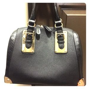 Black handbag