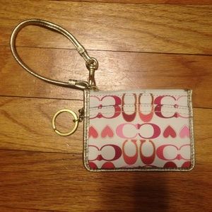 Super Cute Coach Id Holder!