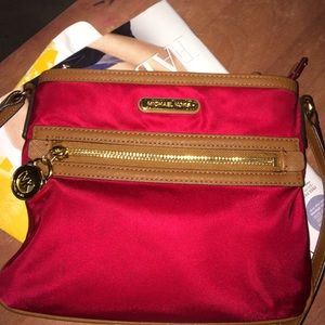 Michael Kors small Red Crossbody handbag