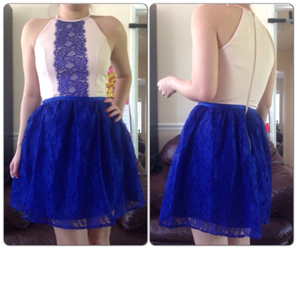 ASOS Dresses & Skirts - Clearance💥ASOS Halter Lace Skater Dress 0026