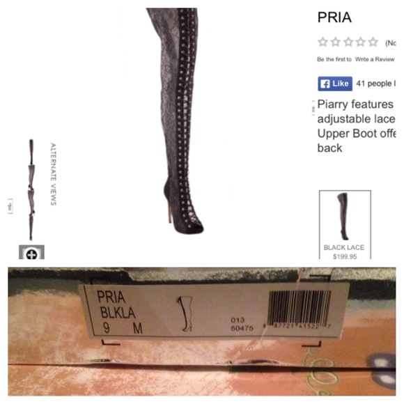 1 Day Only Sale ! Zigi Ny Pria, thigh high lace