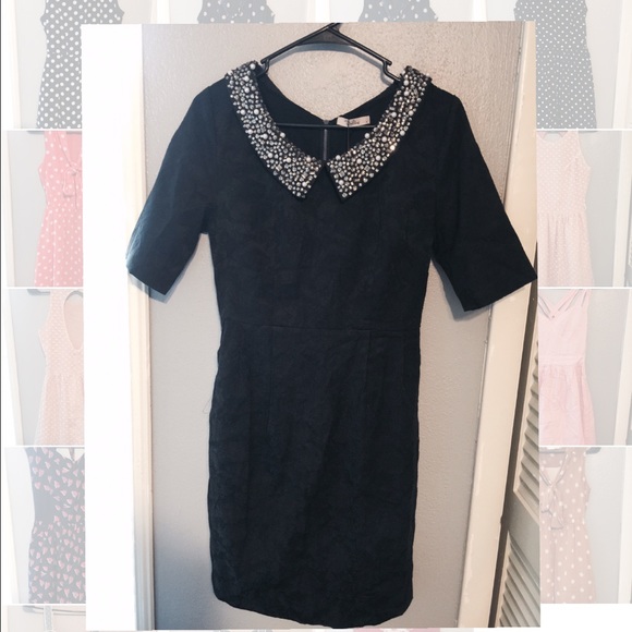 ASOS Darling embellished collar dress