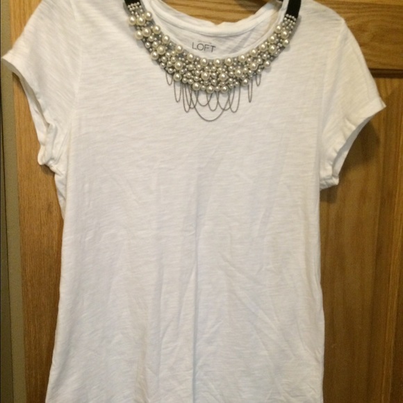 The Loft White Tee Shirt - Picture 2 of 3
