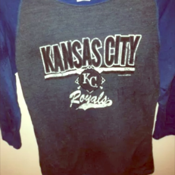 KC Royals 3/4 tee
