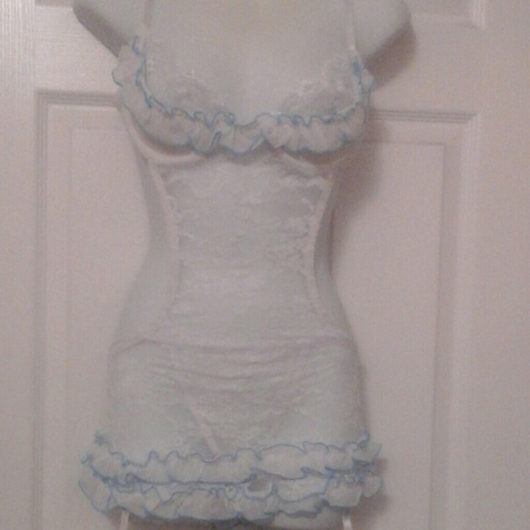2 pcs White Lingerie NWOT