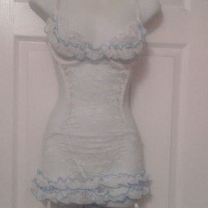 2 pcs White Lingerie NWOT