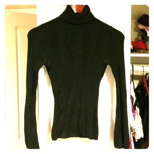 Marciano black shimmery turtleneck sweater