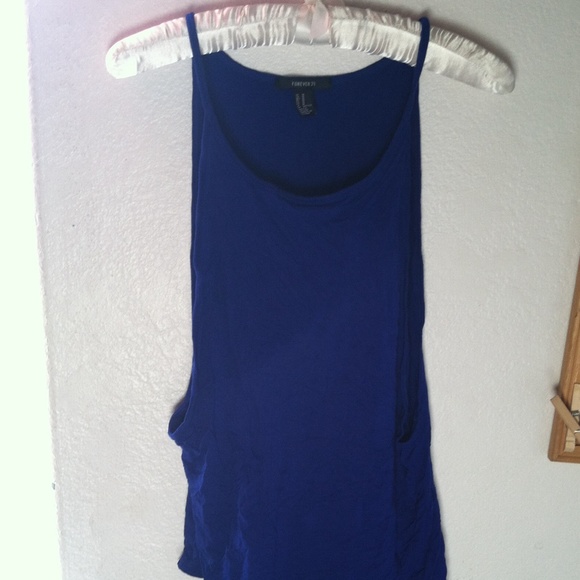 Royal blue tank NEW