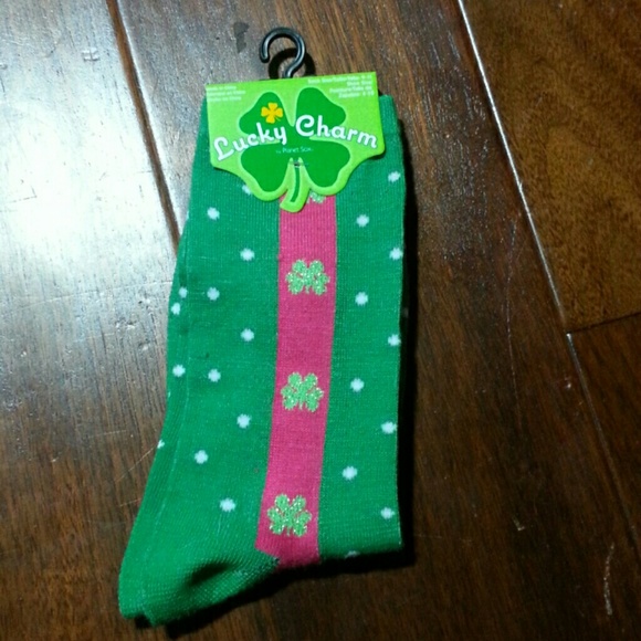 Cute St. Patrick's themed socks