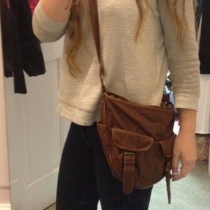 Mossimo Supply Co. Brown Cross Body Bag