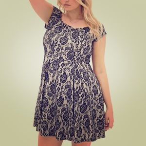 Forever 21 Lace Off Shoulder Dress