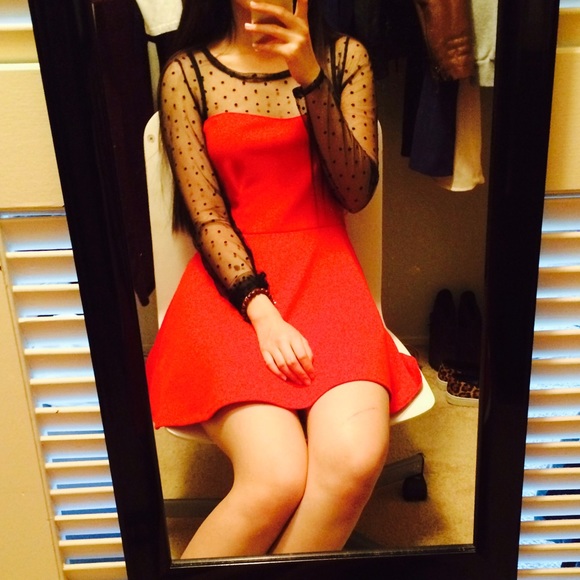 Sexy Party dress in red.