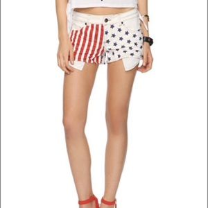 Forever 21 American Flag Shorts