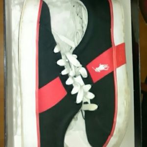 Polo canvas shoes 7.5 mens size