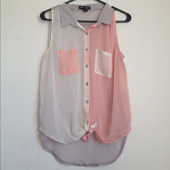 High low Tank top