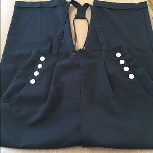Navy Pin Up Pants