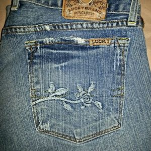 LUCKY WOMEN'S CAPRI JEANS