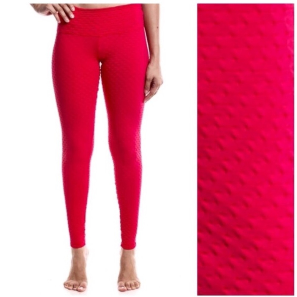 Radiant Leggings Coral Red 🇧🇷 Made in Brasil