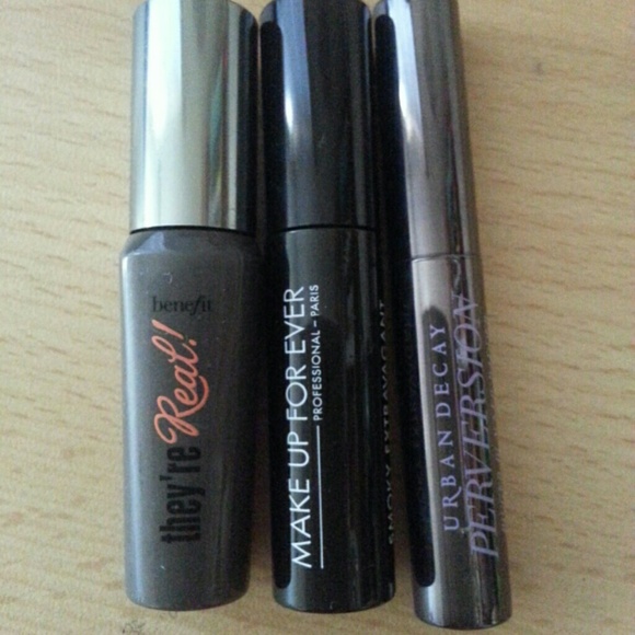 Mascara bundle: Benefit, MakeupForever, UrbanDecay