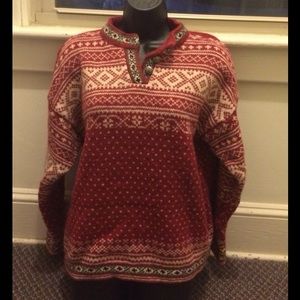 Ugly LL Bean Wool Christmas Sweater