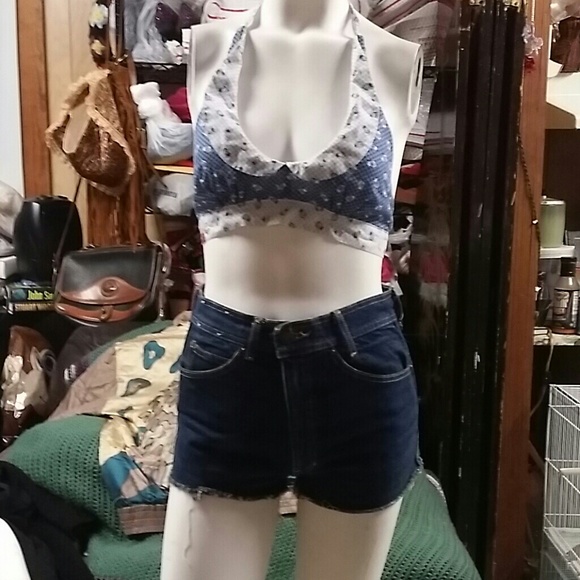 Vintage 70s Sticky fingers high waist shorts!! - Picture 1 of 4