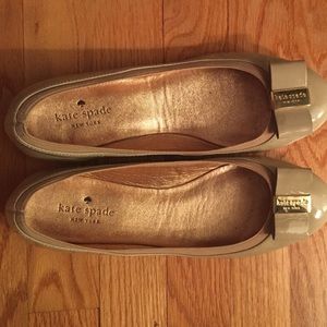 Kate Spade nude flats
