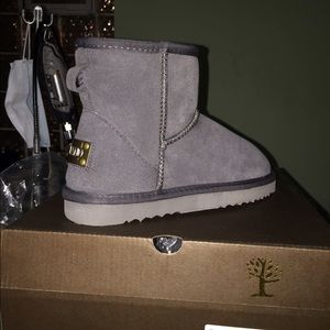 Ausland Short Grey Boot