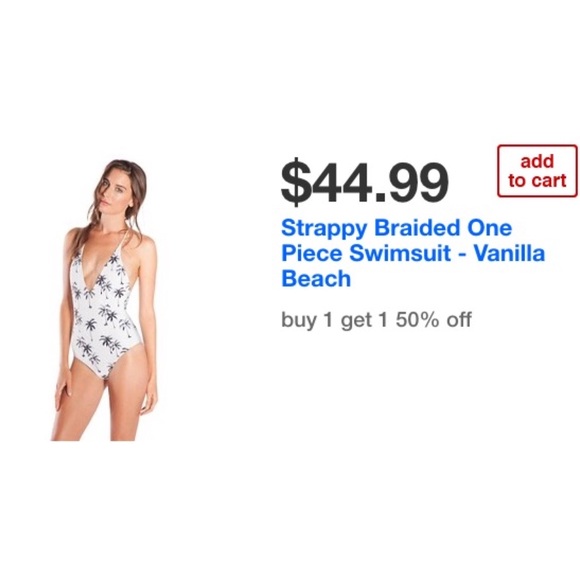 🚫Sold via Vinted🚫Palm trees one piece - Picture 3 of 4