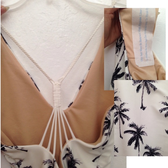 🚫Sold via Vinted🚫Palm trees one piece - Picture 4 of 4