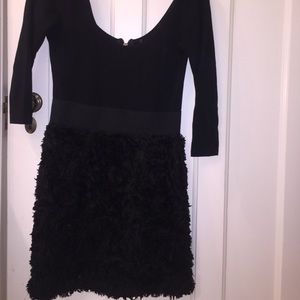 Black formal dress