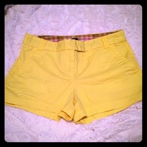 Jcrew shorts Yellow Size 2