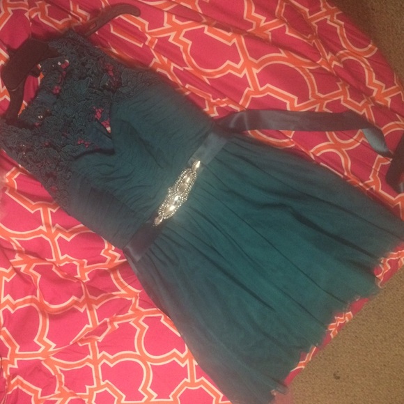 Sequin Hearts prom/ formal dress.