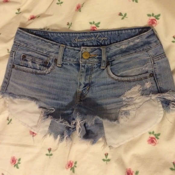 American eagle cut off shorts