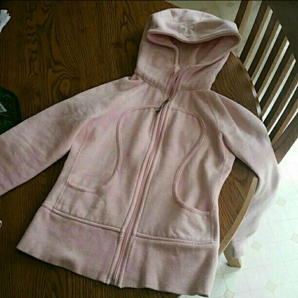 lululemon athletica Tops - Lululemon baby pink scuba hoodie