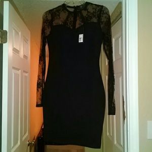 Kardashian Kollection black sexy dress