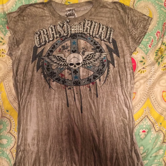 Crash and Burn Tee