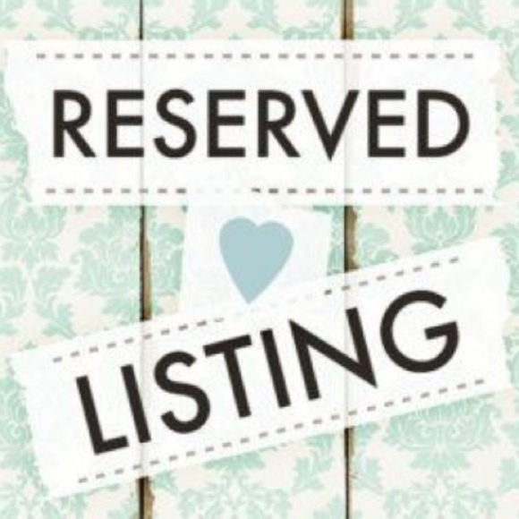 Reserved listing for wilshire57