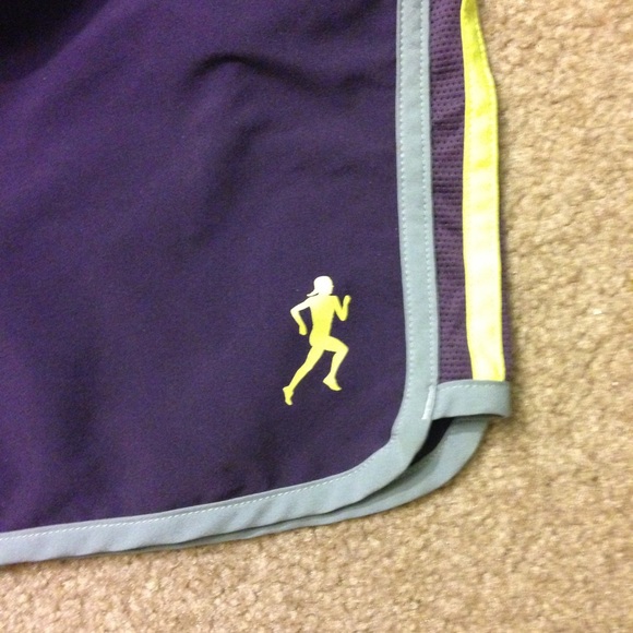 Purple Adidas climalite marathon running shorts - Picture 2 of 4