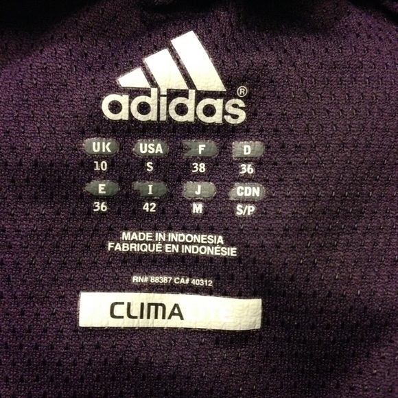 Purple Adidas climalite marathon running shorts - Picture 3 of 4