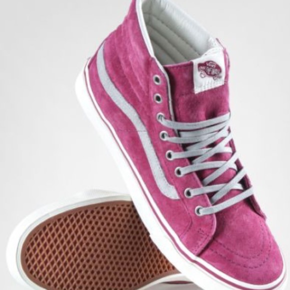 Pink Scotchguard Sk8 Hi's