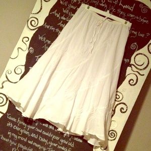 White maxi flare (rockabilly)