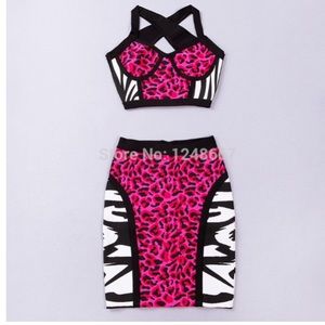 Bandage dress, Two piece