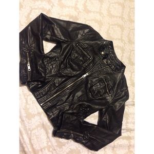 Guess leather jacket