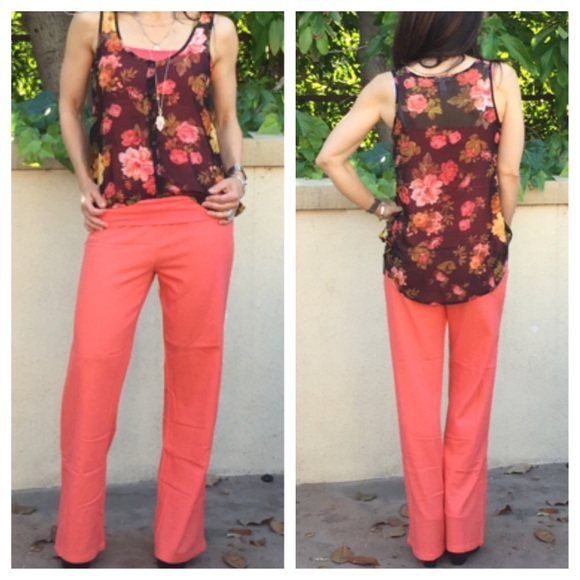 Chiffon floral tank - Picture 3 of 3