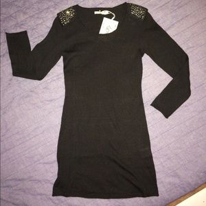 Embellished Shoulder Dress | New